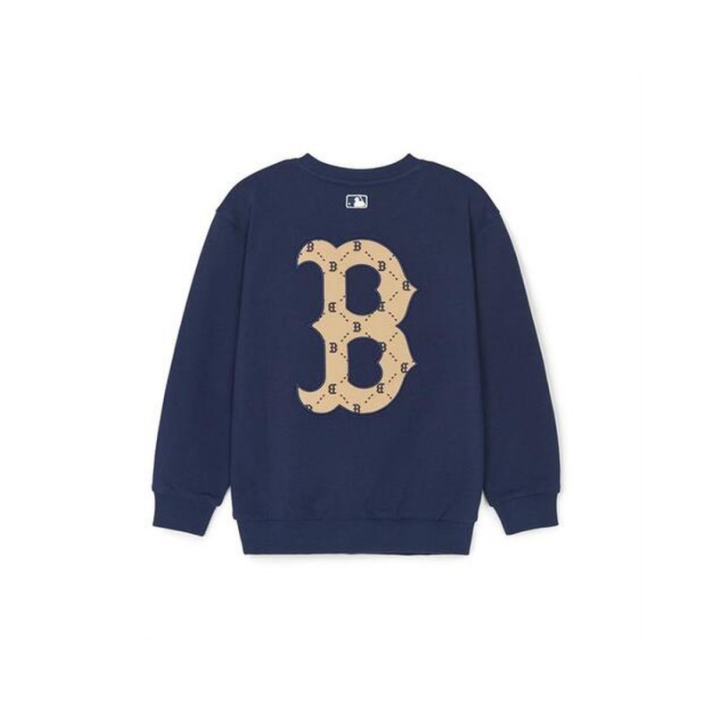 MLB Dia Monogram Applique Sweatshirt Boston Red Sox Sweatshirts | KD70-C8PG