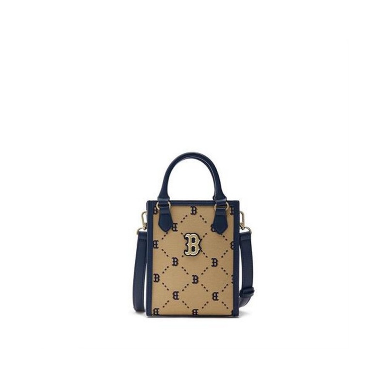 MLB Dia Monogram Mini Totebag Boston Red Sox Bags | OJ46-X3FV