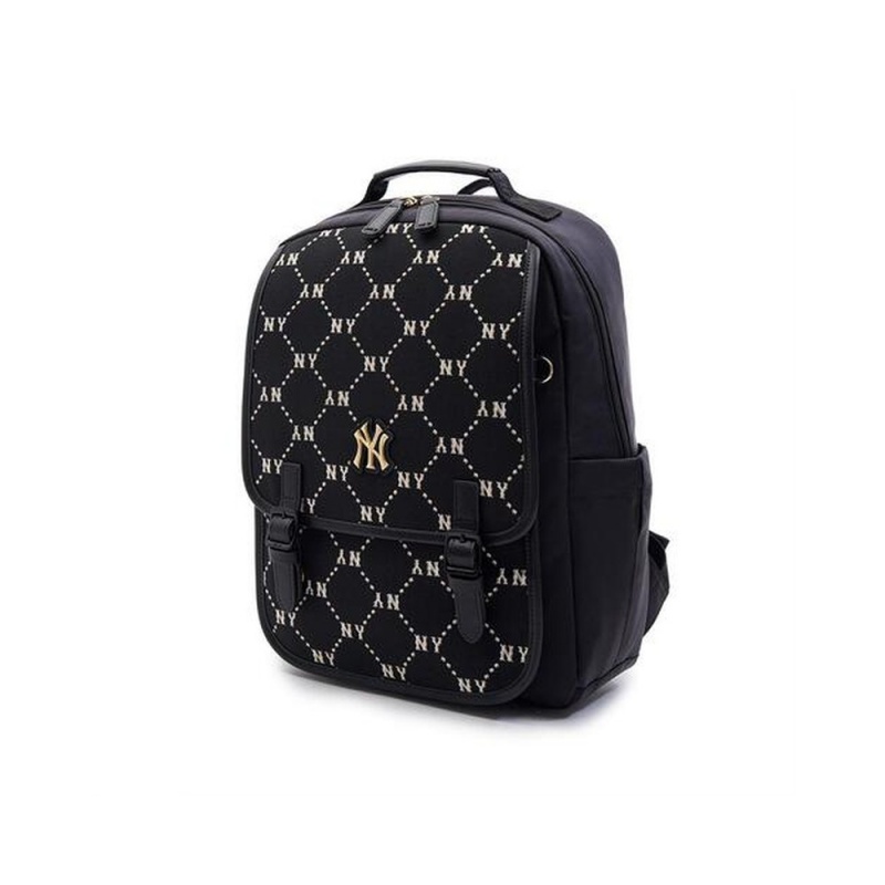 MLB Dia Monogram Premium School Bag New York Yankees Bags | YU28-O6HJ