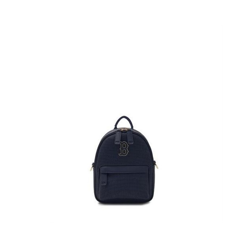 MLB Dia Monogram Pu Mini Backpack Boston Red Sox Bags | BS04-Y8GU