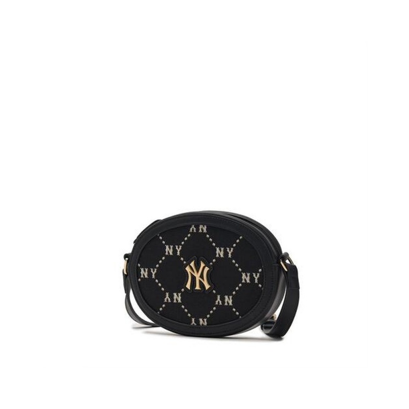 MLB Dia Monogram Round Crossbag New York Yankees Bags | EC86-T4MM