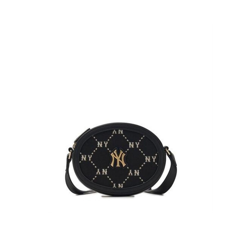 MLB Dia Monogram Round Crossbag New York Yankees Bags | EC86-T4MM