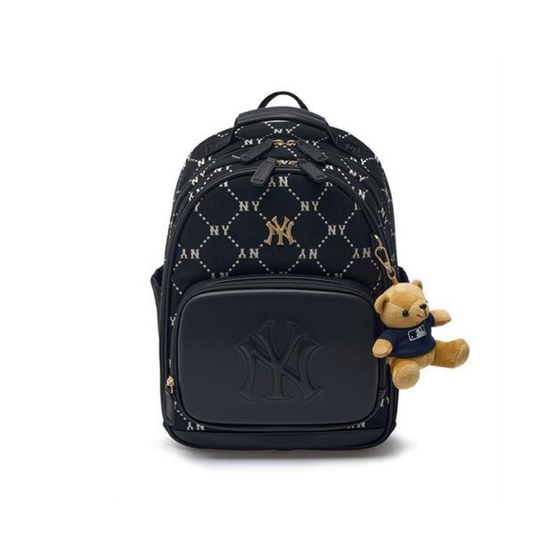 MLB Dia Monogram School Bag New York Yankees Bags | YA54-Q3CB