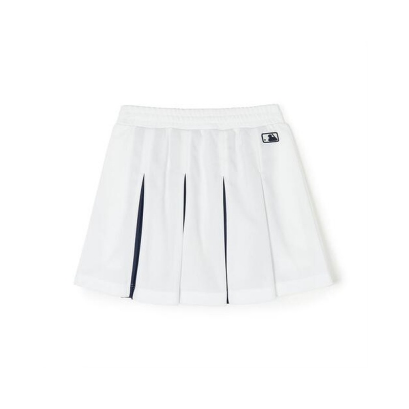 MLB Green Play Pleats Skirt MLB Skirts | IQ83-E9ZS