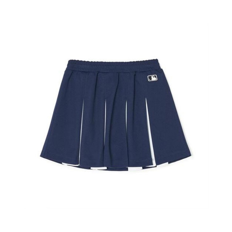 MLB Green Play Pleats Skirt MLB Skirts | FD53-F2ZF