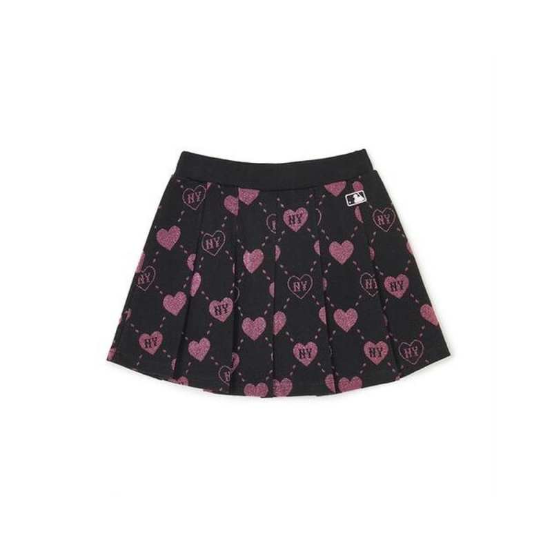 MLB Heart Allover Skirt New York Yankees Skirts | OI61-W2RC