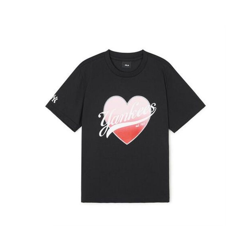 MLB Heart Graphic T Shirt New York Yankees T-Shirts | SW10-Y0LH