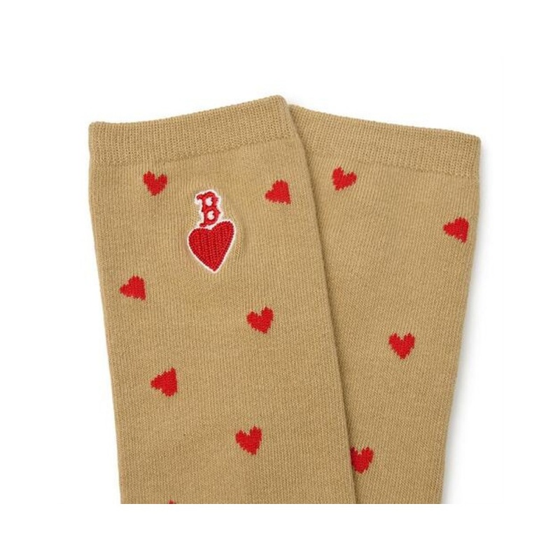 MLB Heart Knee Socks Boston Red Sox Other | BO04-B5TM