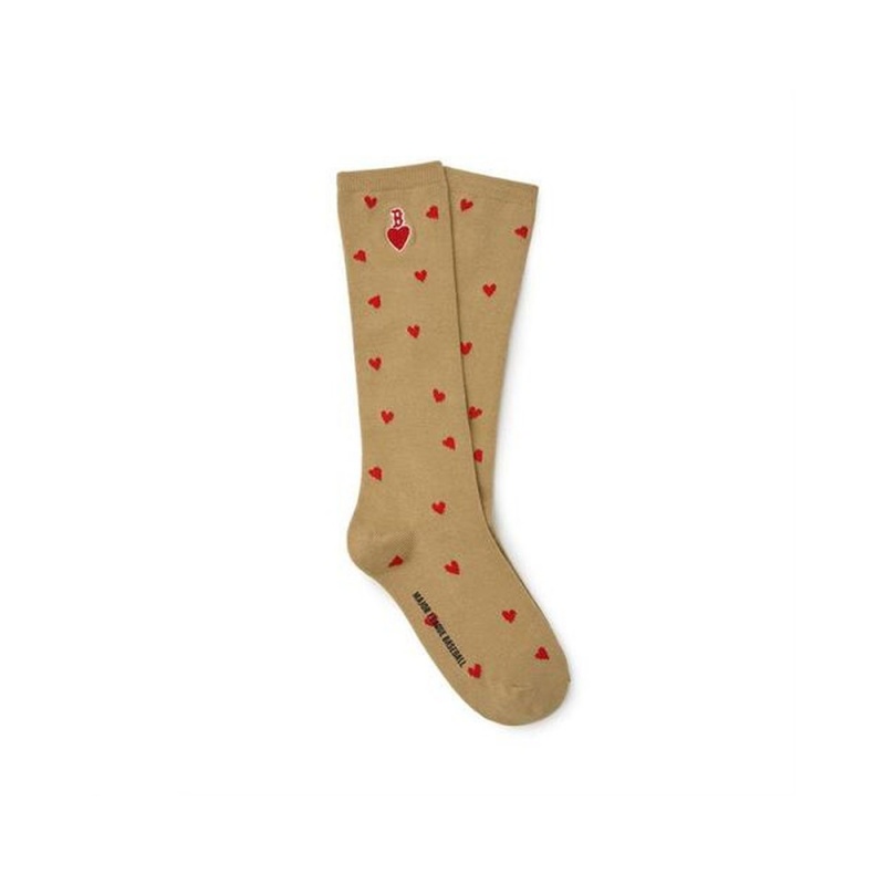 MLB Heart Knee Socks Boston Red Sox Other | BO04-B5TM