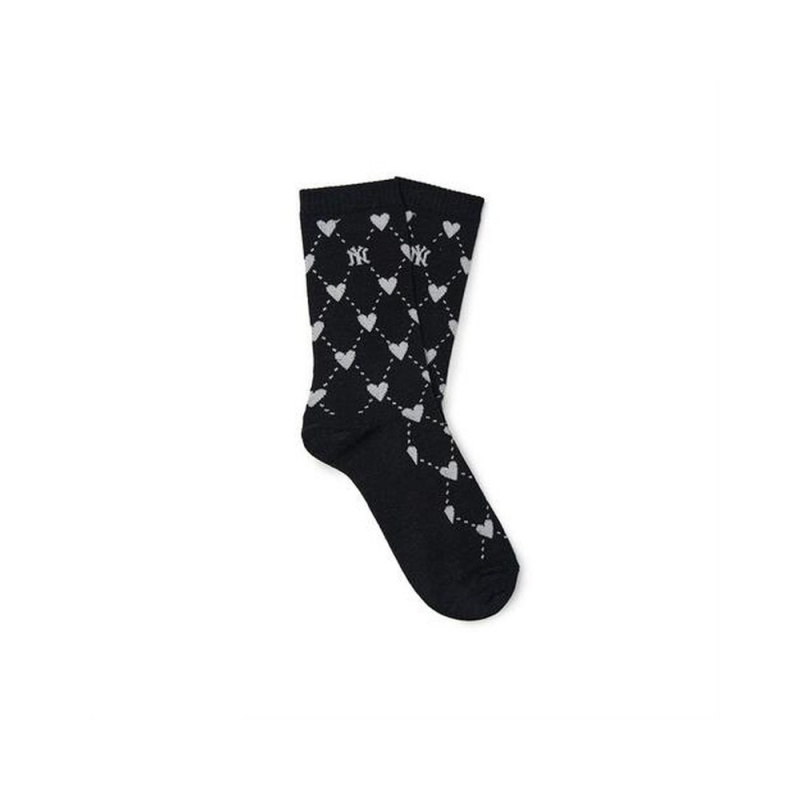 MLB Heart Mid Socks New York Yankees Socks | DK85-U2CU