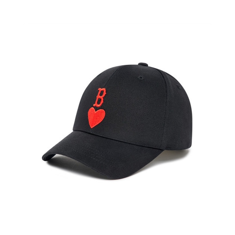 MLB Heart Structured Ball Cap Boston Red Sox Ball Caps | RV88-S7OD