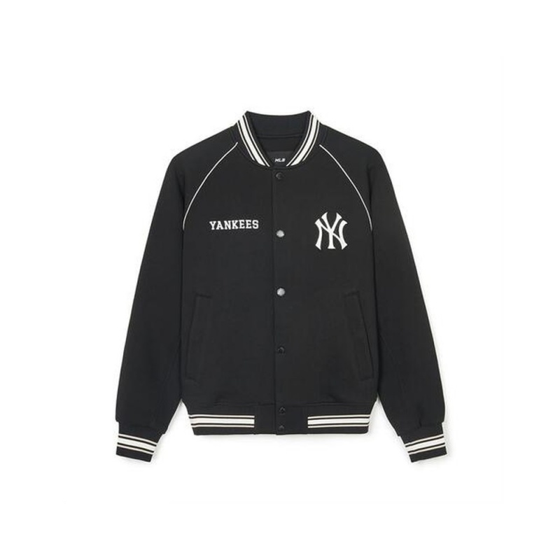 MLB Jersey Basic Raglan Varsity Jacket New York Yankees Jackets | XQ83-G8XN