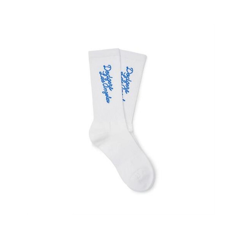 MLB Luxleisure Lettering Mid Socks LOS ANGELES DODGERS Socks | PC32-O0YD