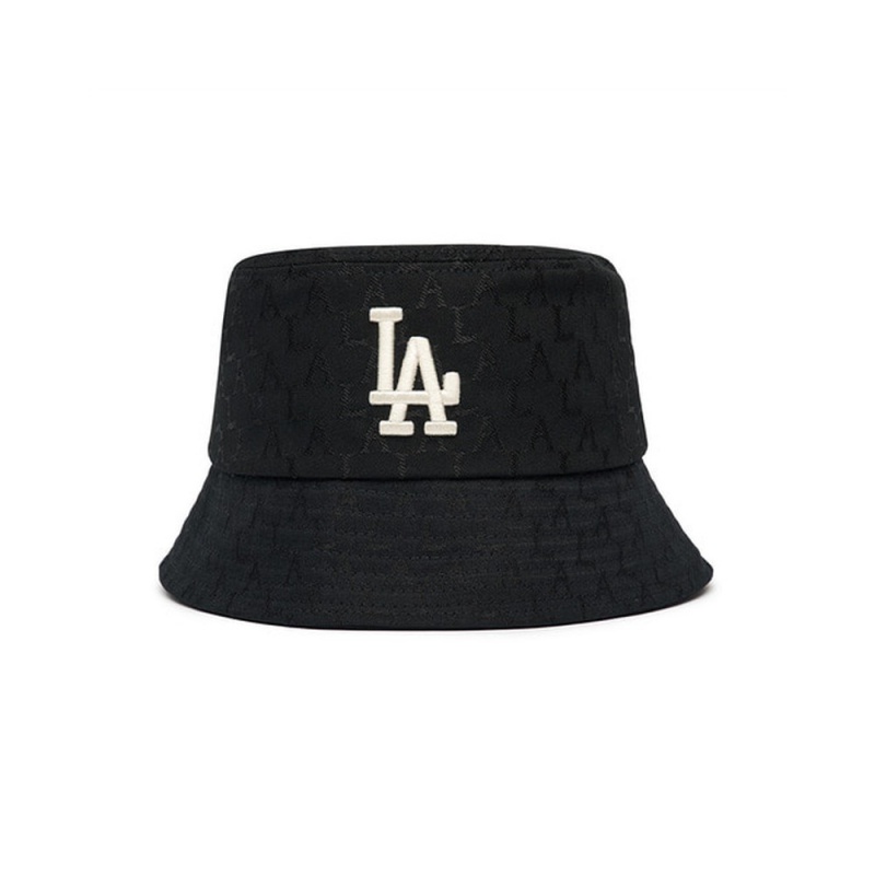 MLB MONOGRAM Classic Jacquard Bucket Hat LA DODGERS Hats | PA89-D8KM