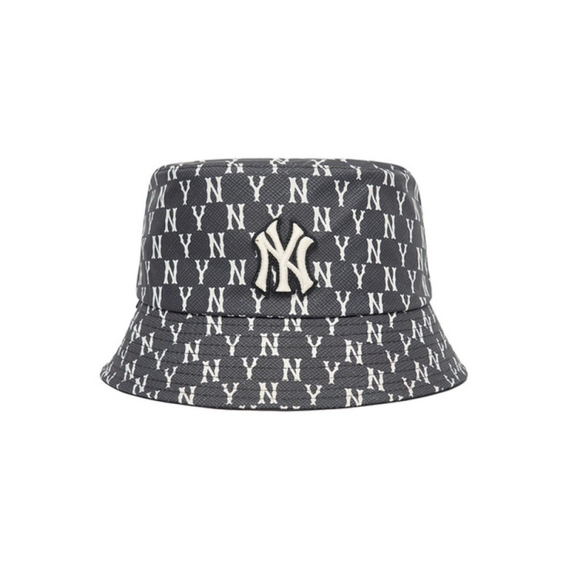 MLB MONOGRAM Classic Reversible Bucket Hat New York Yankees Hats | VB47-F7BP