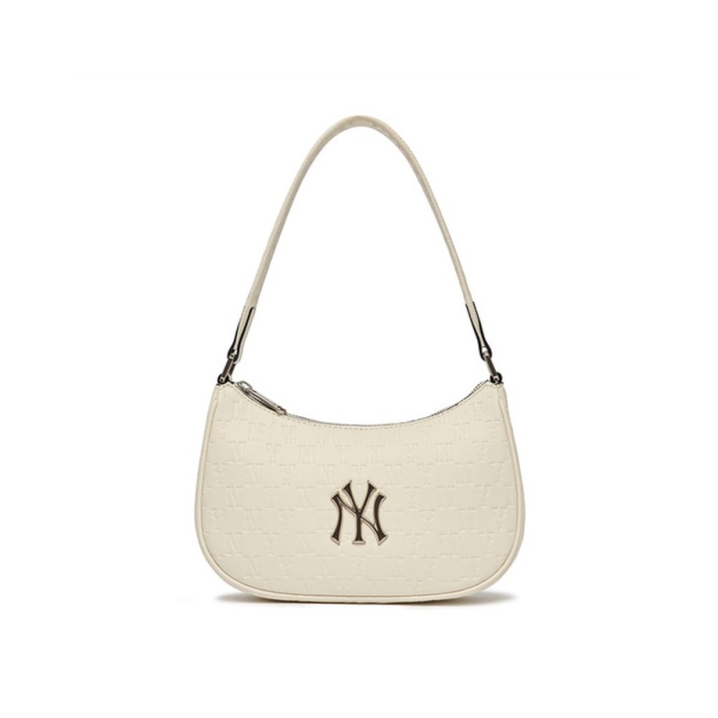 MLB MONOGRAM Embo Hobo Bag New York Yankees Hobo Bags | VX46-M2LZ