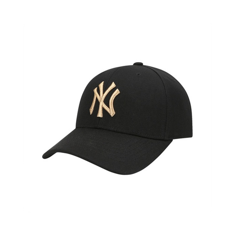 MLB Metal Logo Ball Cap New York Yankees Ball Caps | RI04-M7OC