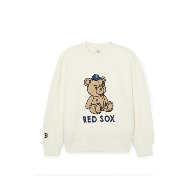 MLB Mono Megabear Sweatshirt Boston Red Sox Sweatshirts | CM44-B5VU