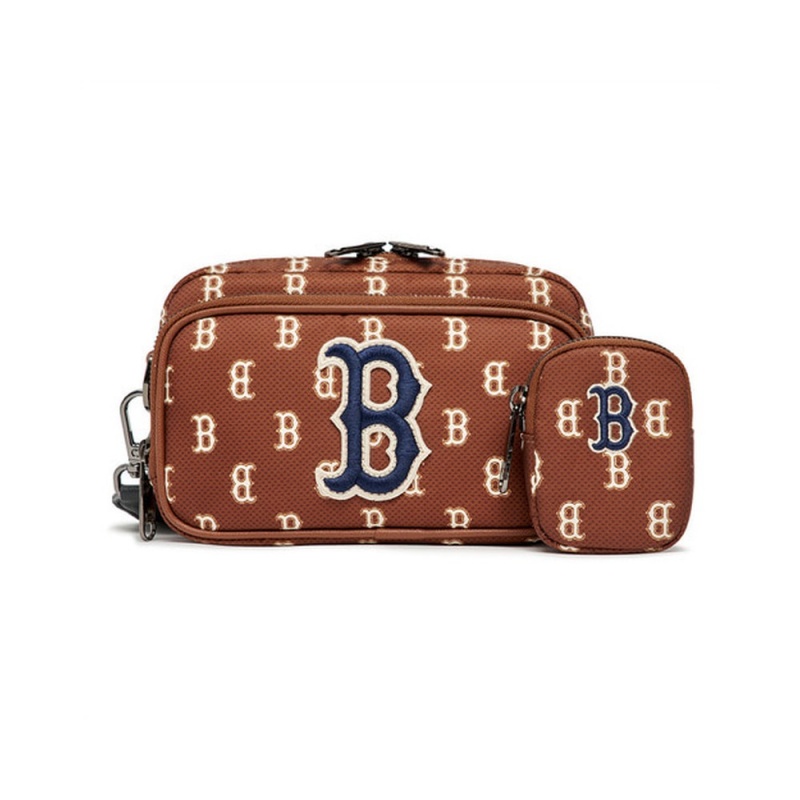 MLB Monogram Mini Cross Bag BOSTON REDSOX Cross Bags | TK55-T6KS