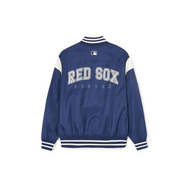 MLB Nylon Basic Shoulder Blocking Varsity Jacket(Single Layer) BOSTON REDSOX Jackets | PH42-D8SB