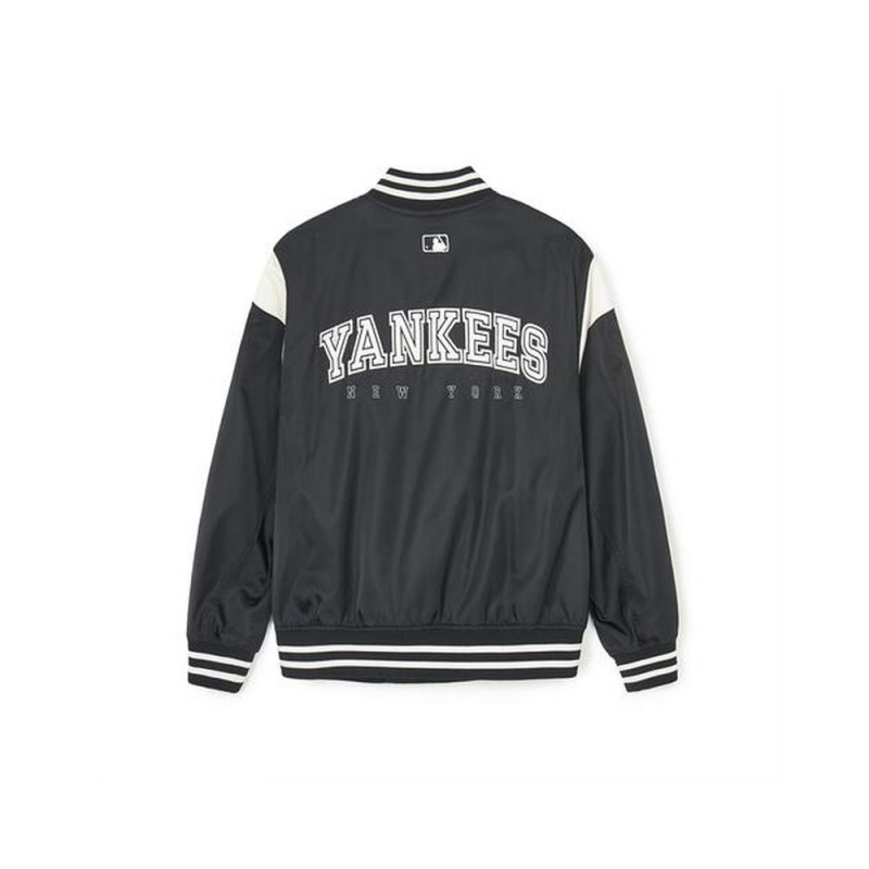 MLB Nylon Basic Shoulder Blocking Varsity Jacket(Single Layer) New York Yankees Jackets | LD21-K5JQ