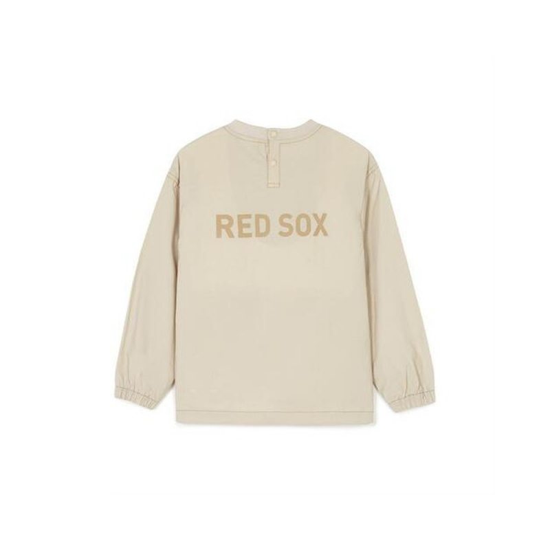 MLB Outdoor Woven Sweatshirt Boston Red Sox Sweatshirts | JB40-E4IE