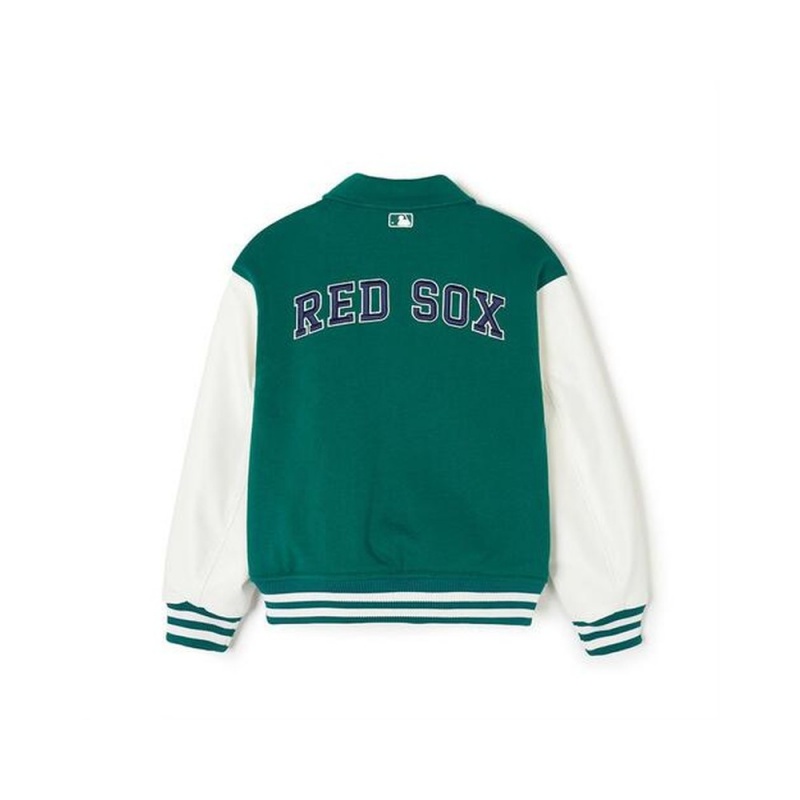 MLB Pop Varsity Padding Jumper Boston Red Sox Varsity Jackets | AA55-R5GD