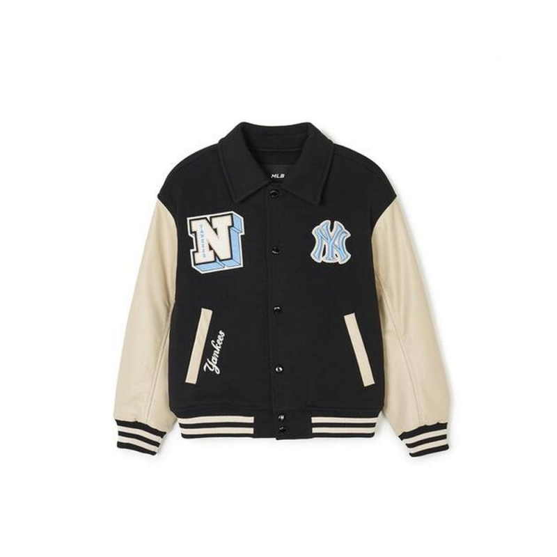 MLB Pop Varsity Padding Jumper New York Yankees Varsity Jackets | SN48-F4HO