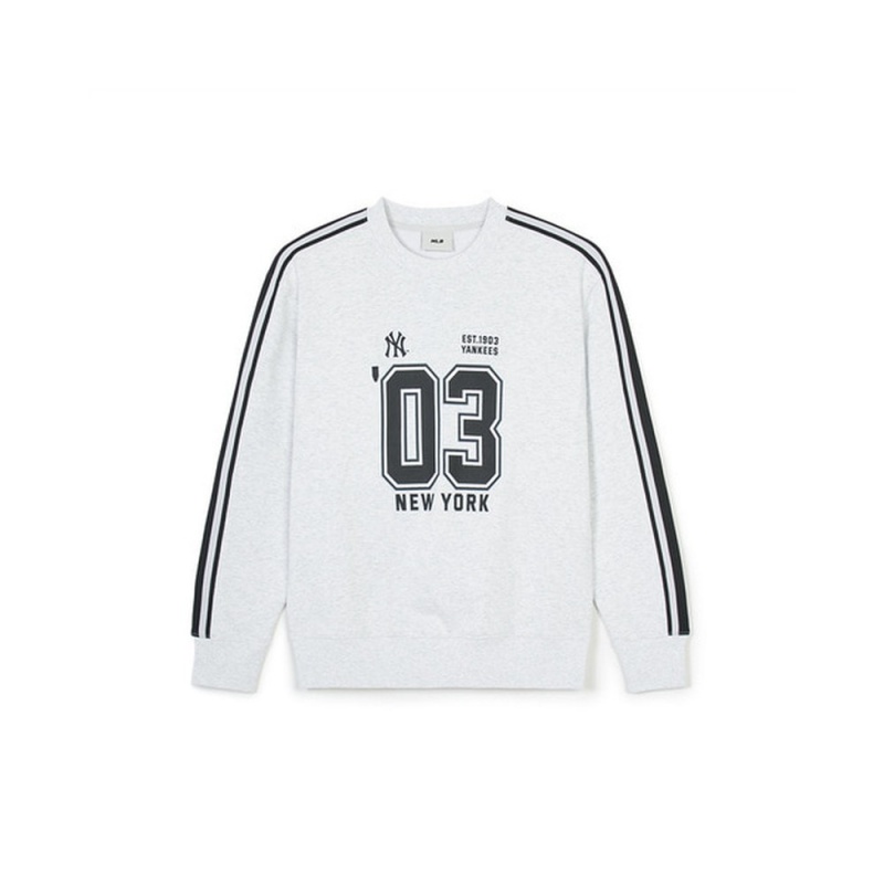 MLB Sportvie Varsity Overfit Track Sweatshirts New York Yankees Sweatshirts | YL16-A7MC