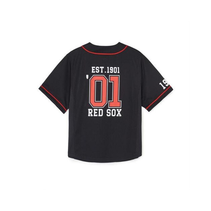 MLB Varsity Baseball Shirt Boston Red Sox Shirts | FR57-Y4HN