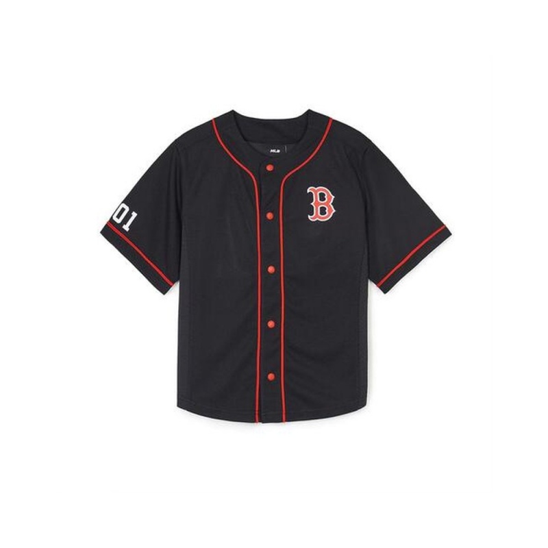 MLB Varsity Baseball Shirt Boston Red Sox Shirts | FR57-Y4HN