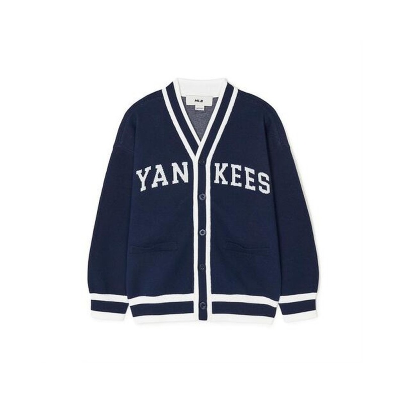 MLB Varsity Cardigan New York Yankees Sweaters | KJ80-Z5BZ