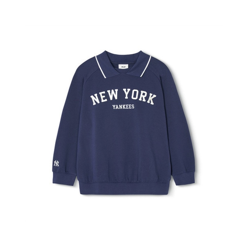 MLB Varsity Collar Sweatshirt New York Yankees Sweatshirts | TL64-K1ME