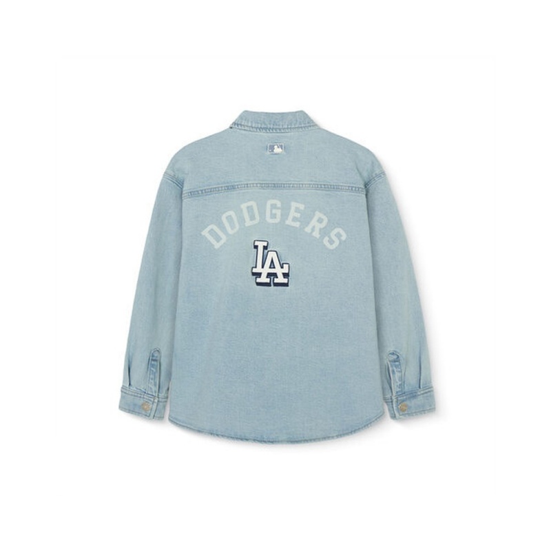 MLB Varsity Denim Shirt LOS ANGELES DODGERS Shirts | CB66-P2MK