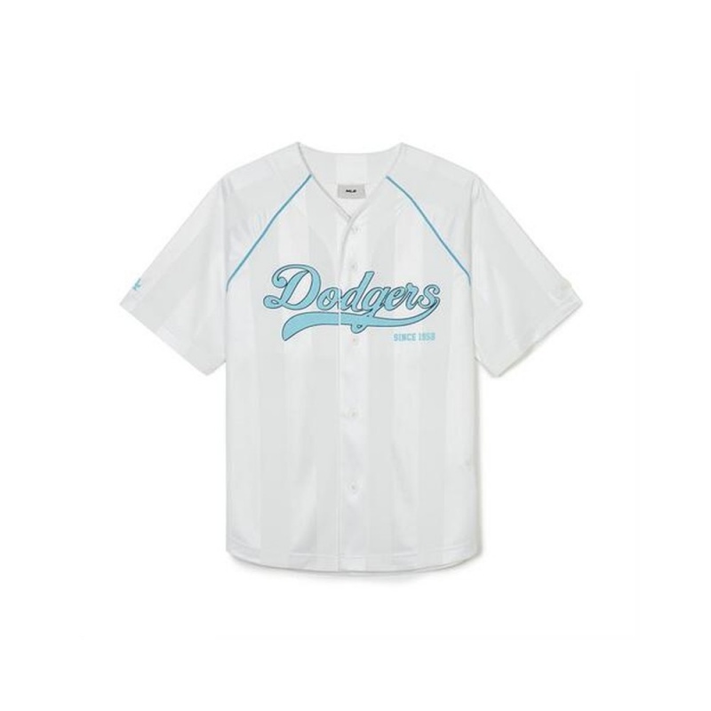 MLB Varsity High Gloosy Baseball Shirts LOS ANGELES DODGERS Shirts | JW51-S9WJ