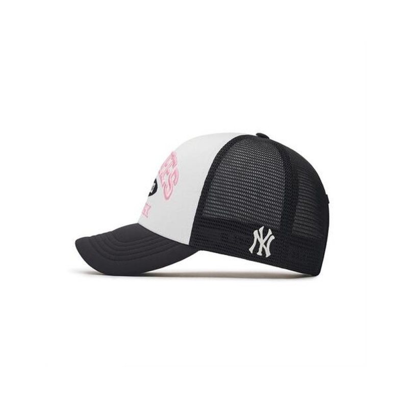 MLB Varsity Lettering Mesh Cap New York Yankees Ball Caps | SU99-S7UI