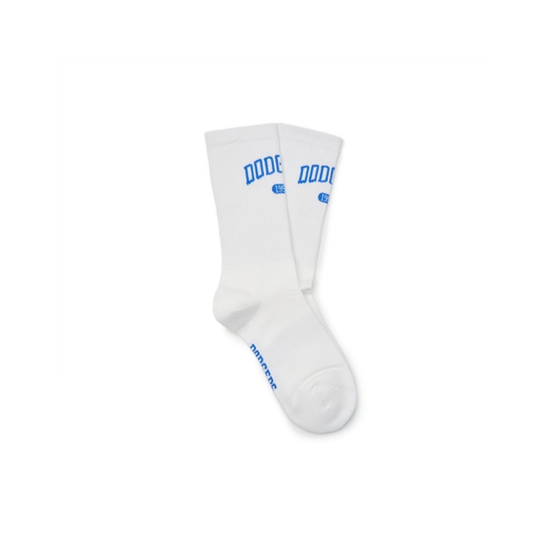 MLB Varsity Lettering Mid Socks LOS ANGELES DODGERS Socks | UU03-X5LN