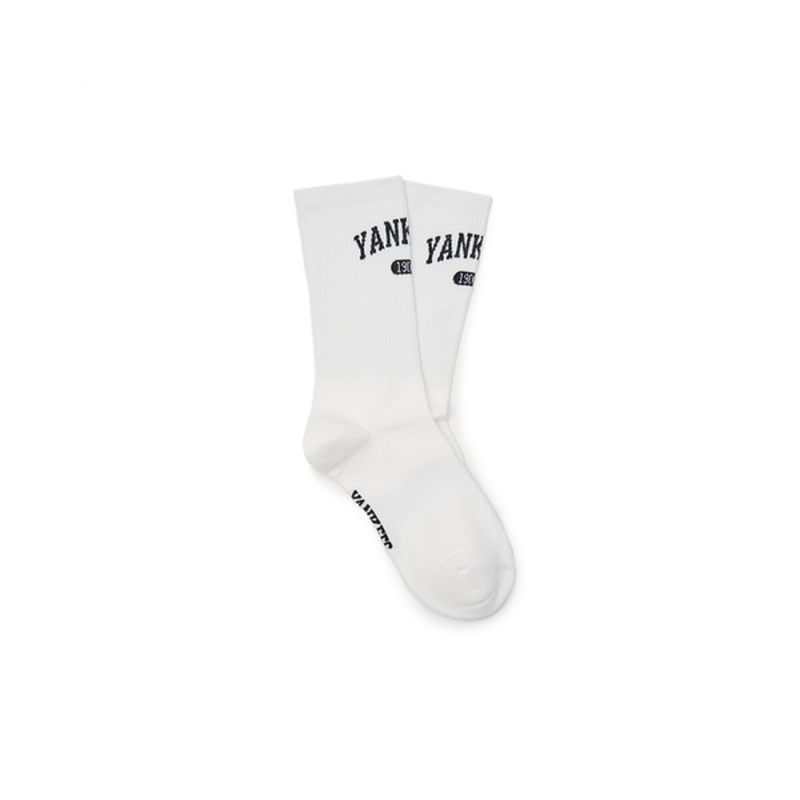 MLB Varsity Lettering Mid Socks New York Yankees Socks | AS74-G1GC