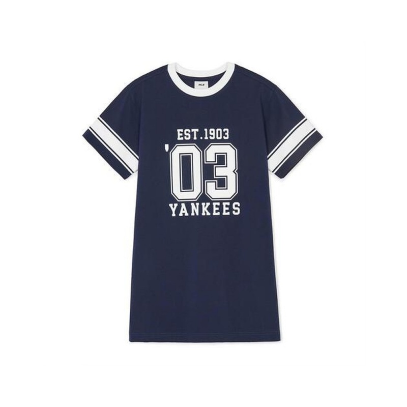 MLB Varsity Number Graphic Dress New York Yankees Dresses | JL41-R7IW