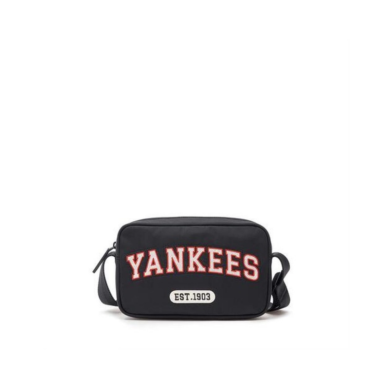 MLB Varsity Nylon Cross Bag New York Yankees Cross Bags | ZQ80-E9TC