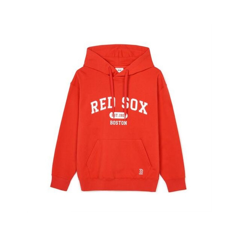 MLB Varsity Over Fit Hoodie BOSTON REDSOX Hoodies | BO11-M2HC