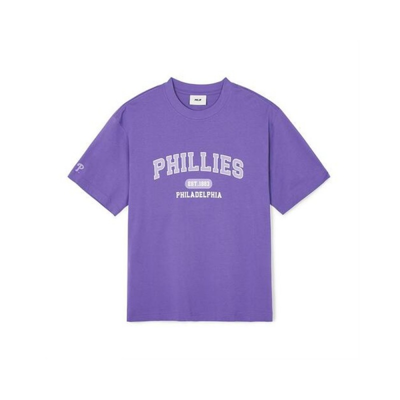 MLB Varsity Over Fit T Shirts Philadelpia Phillies T-Shirts | GV03-B3AE