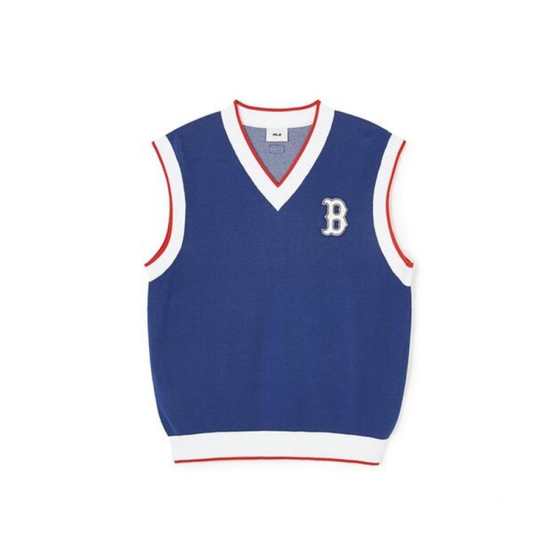 MLB Varsity Sweater Vest BOSTON REDSOX Sweaters | CU22-V7ME