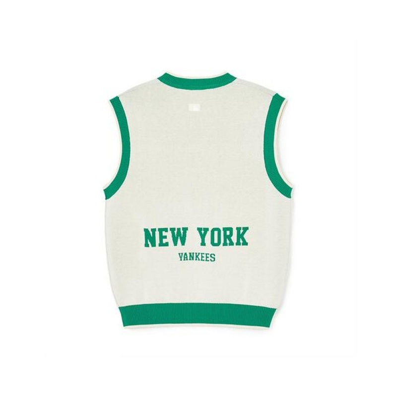 MLB Varsity Sweater Vest New York Yankees Sweaters | NQ77-E4RO