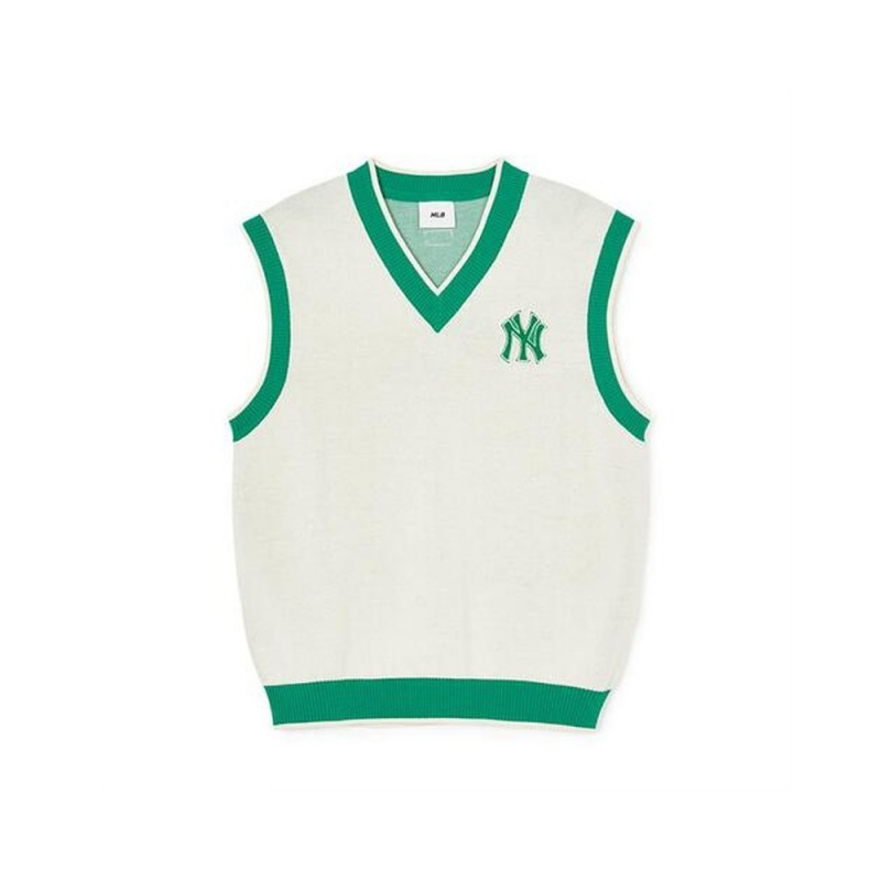 MLB Varsity Sweater Vest New York Yankees Sweaters | NQ77-E4RO