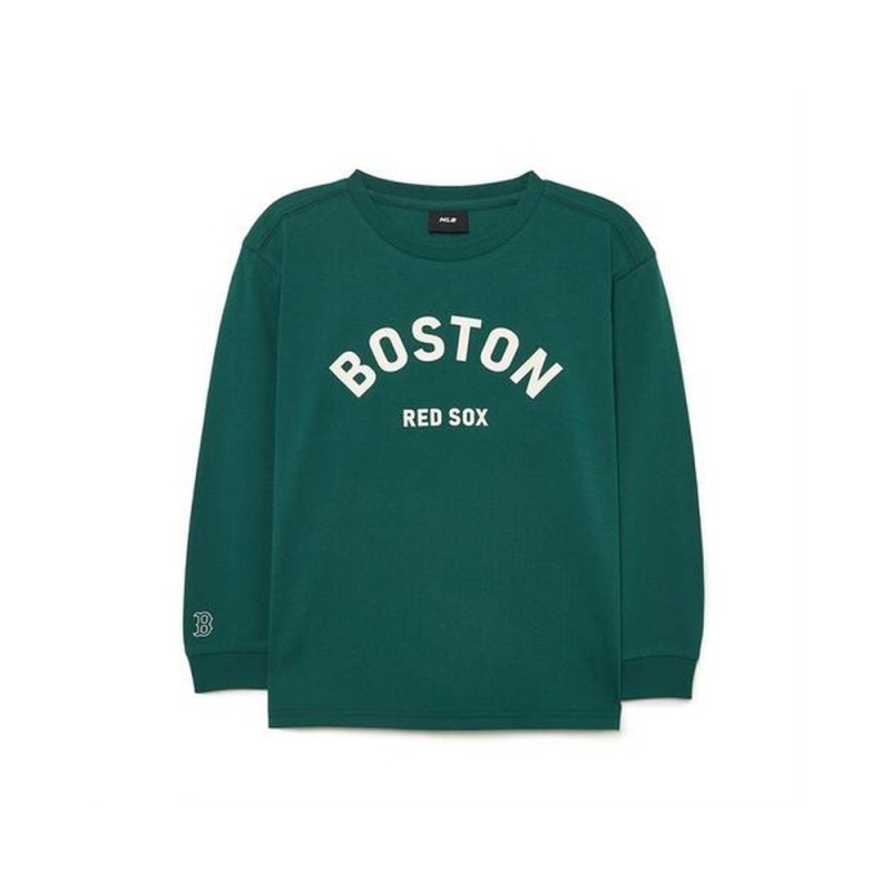 MLB Varsity T Shirt Boston Red Sox Sweatshirts | MI36-B1OG