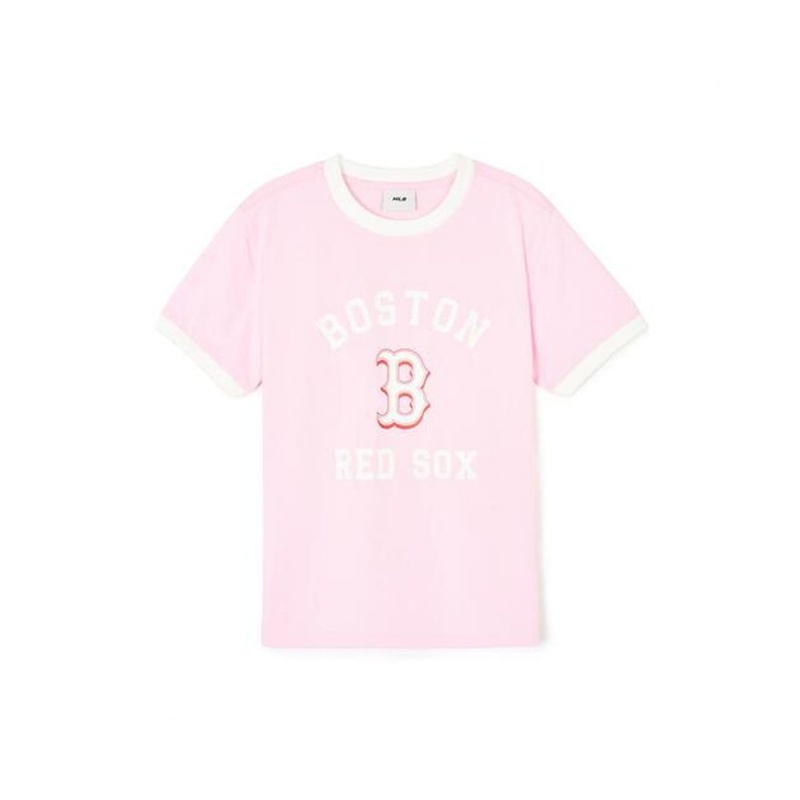 MLB Varsity T Shirt Boston Red Sox T-Shirts | TI91-M3EL