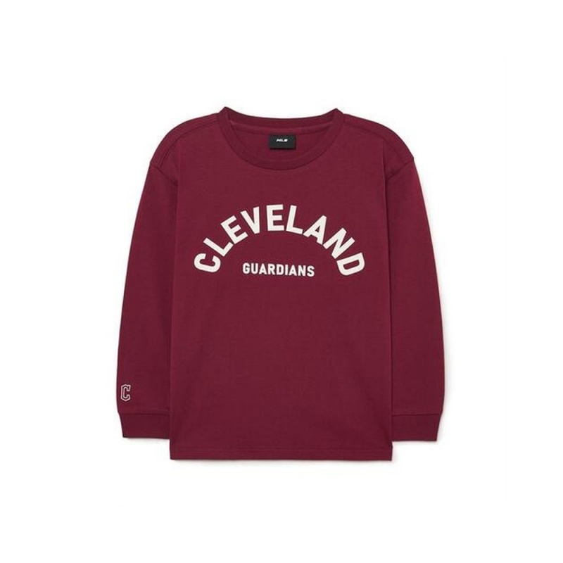 MLB Varsity T Shirt CLEVELAND INDIANS Sweatshirts | LM61-E8BJ