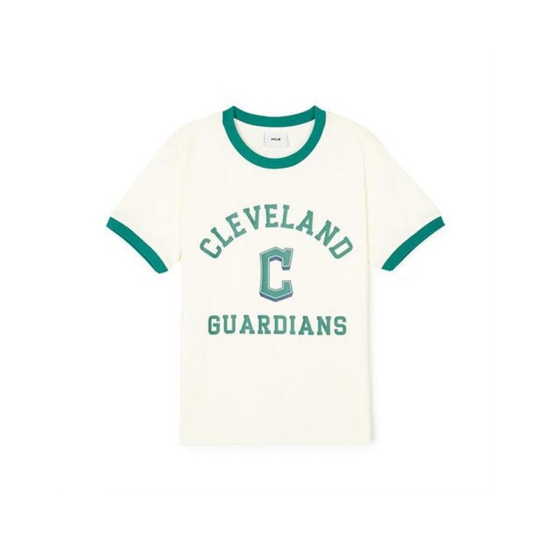 MLB Varsity T Shirt Cleveland Guardians T-Shirts | GK43-U9CC