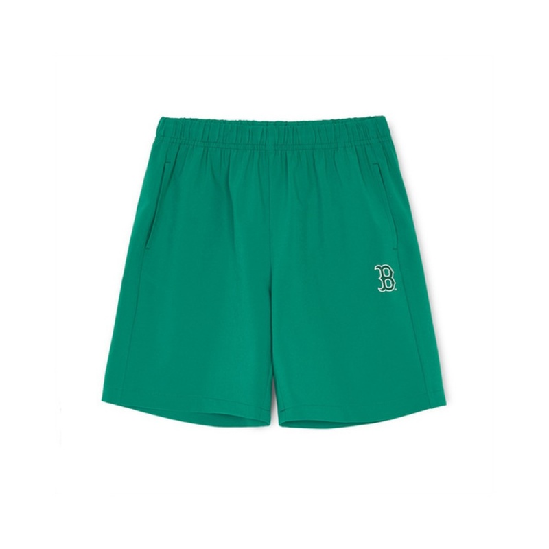 MLB Varsity Woven Shorts Boston Red Sox Pants | RG47-D2MK